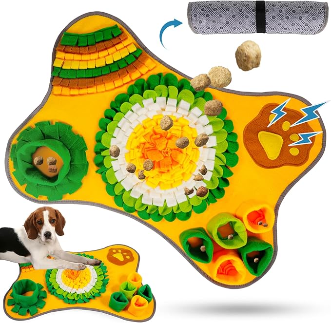 Tapis de jeu interactif en fibres naturelles